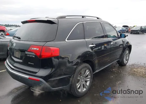 2011 Acura Mdx Advance Package from USA, damaged, VIN 2HNYD2H56BH522725